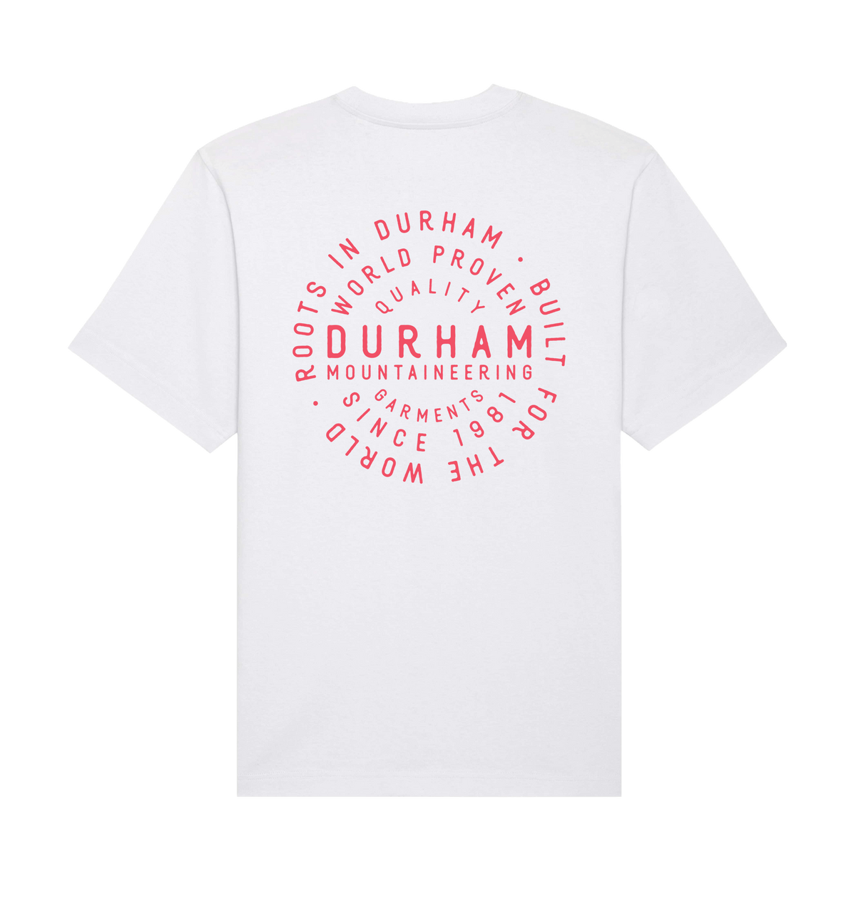 White Printed T-shirt Back