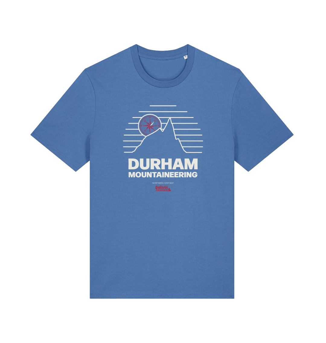 Bright Blue Printed T-shirt Front