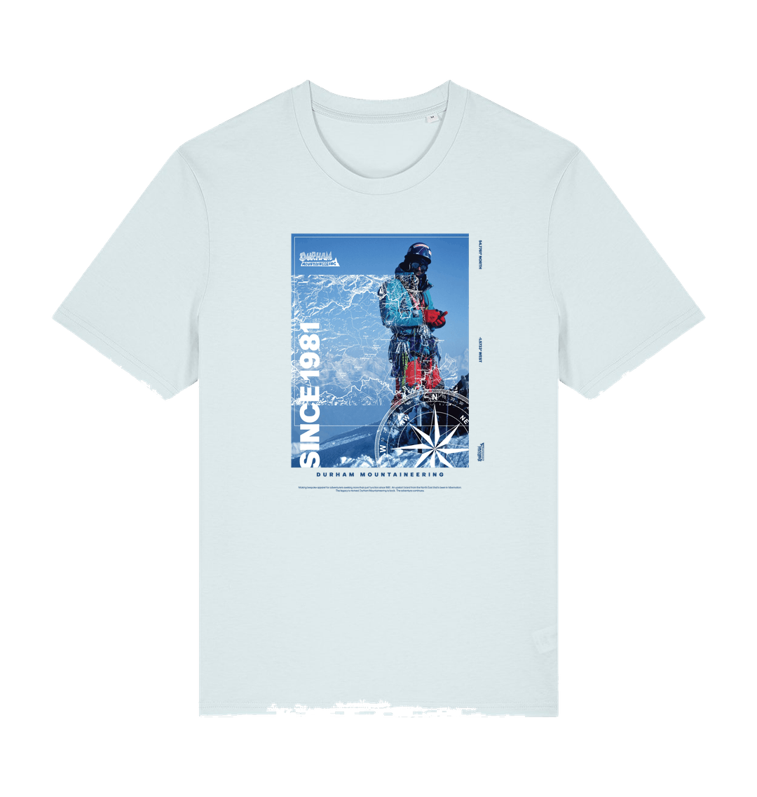 Blue Ice Printed T-shirt Front