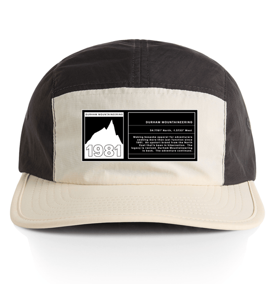 Ecru/Coal Caps Front