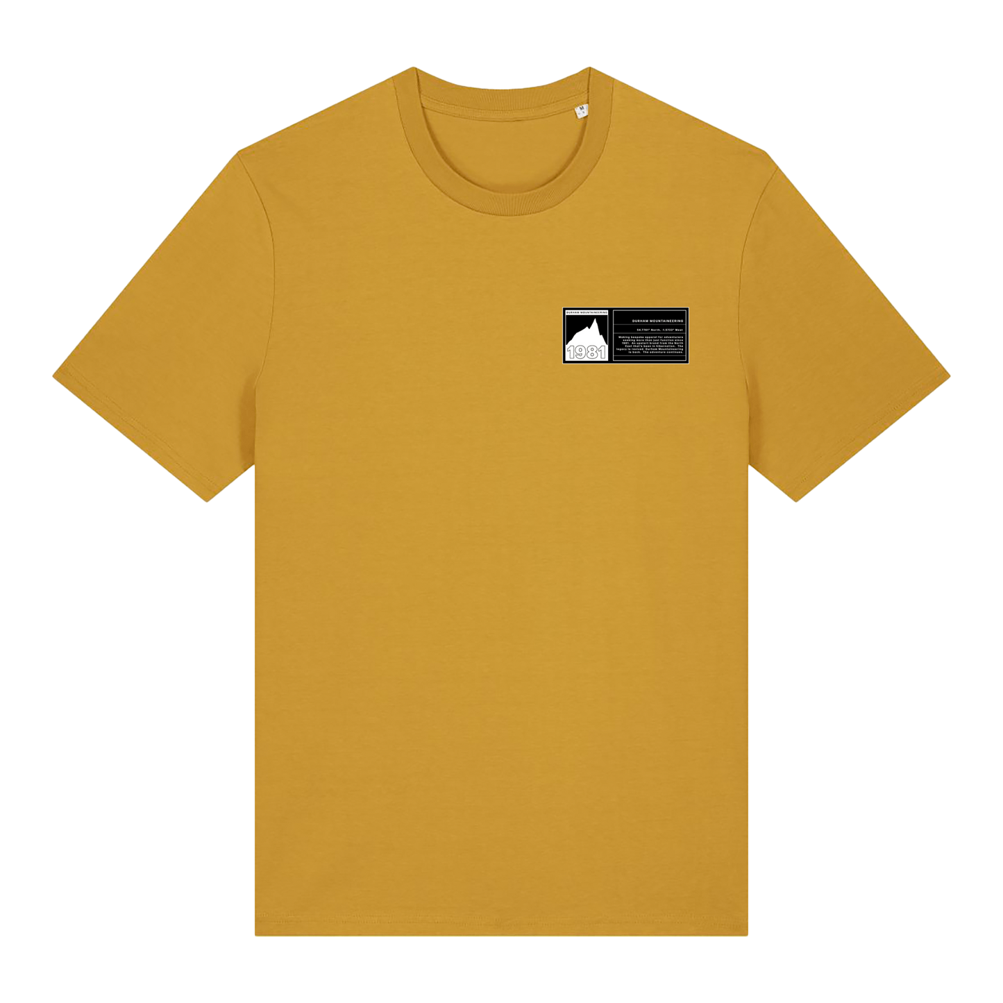 Ochre Printed T-shirt Front