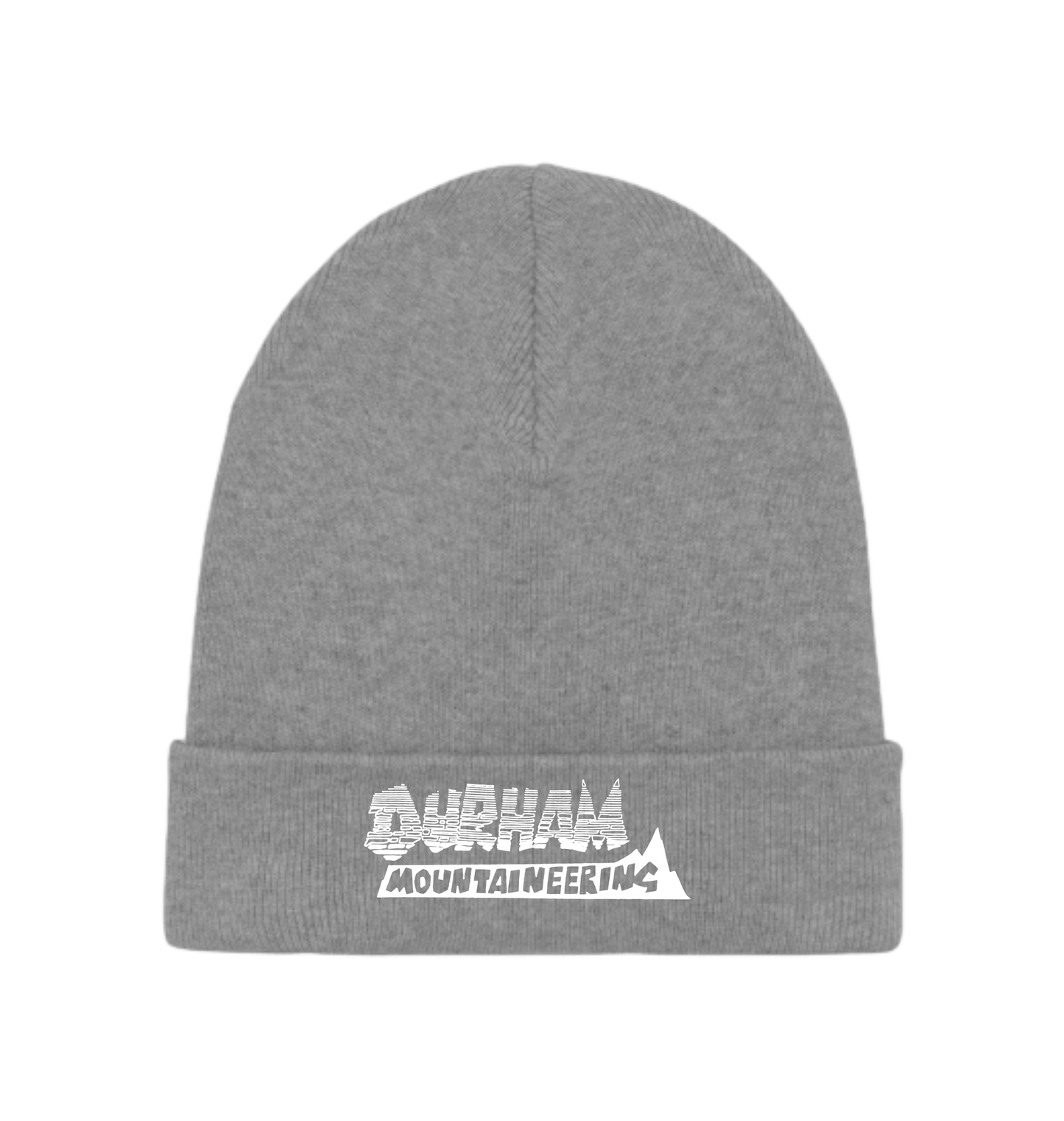 Mid Heather Grey Beanie Front