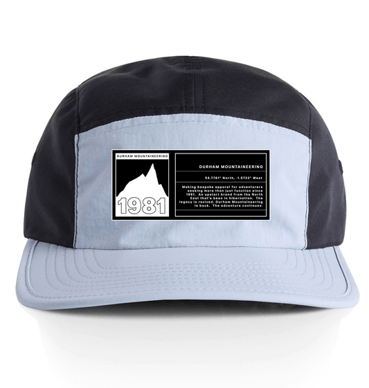 Powder/Navy Caps Front