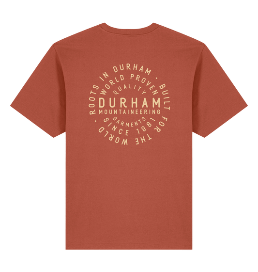 Heritage Brown Printed T-shirt Back