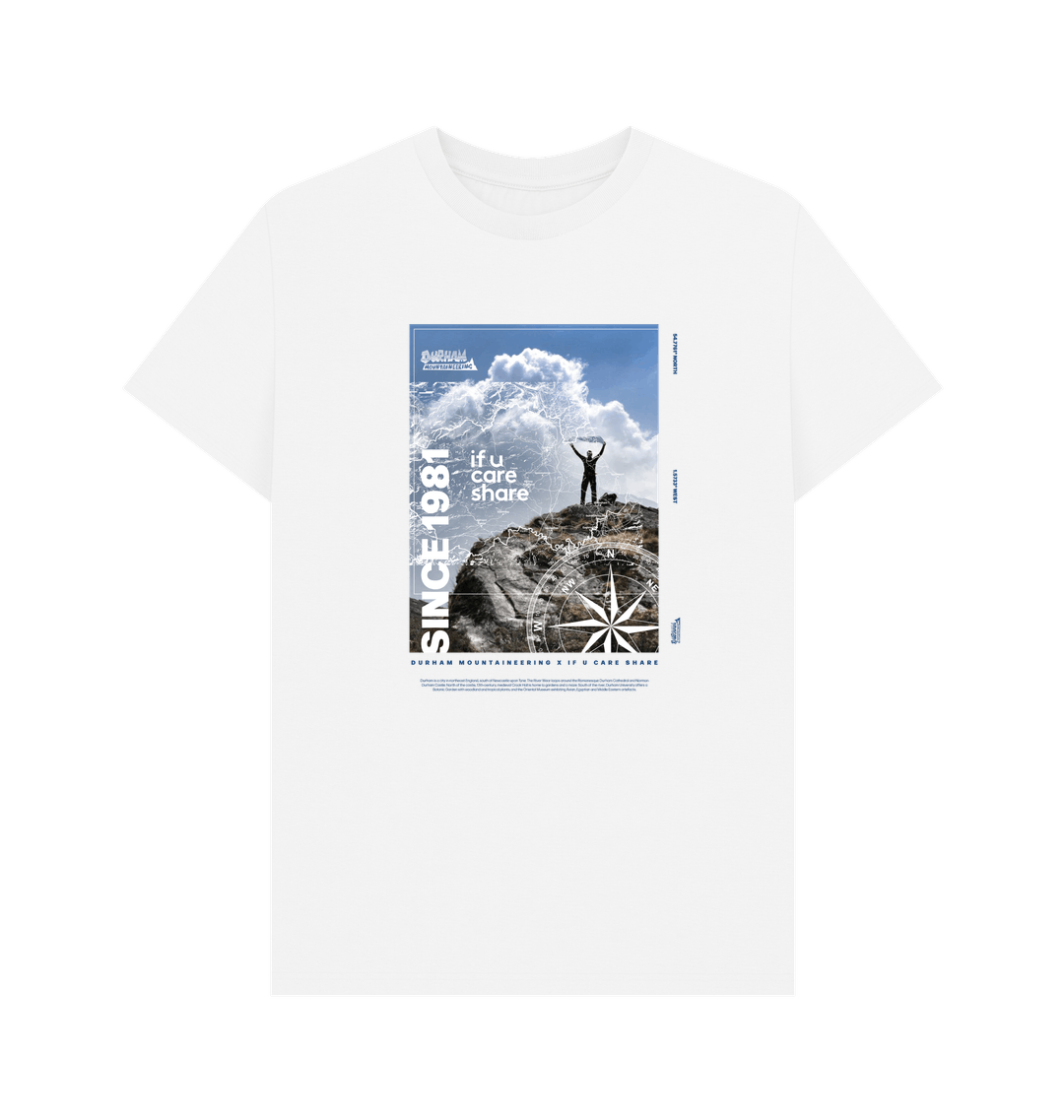 White Printed T-shirt Front