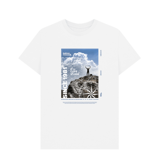 White Printed T-shirt Front