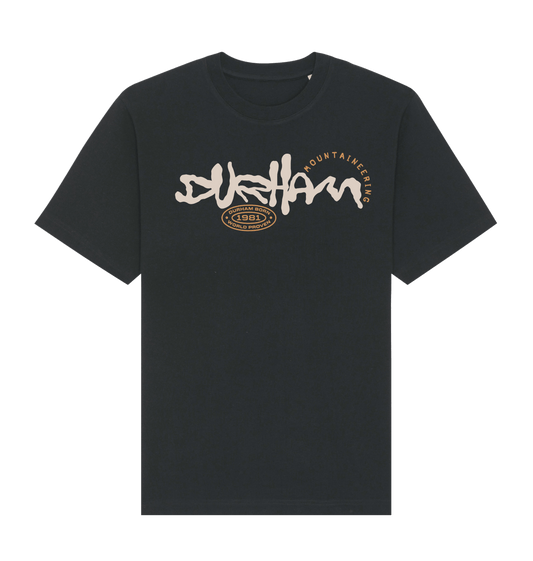 Black Printed T-shirt Front