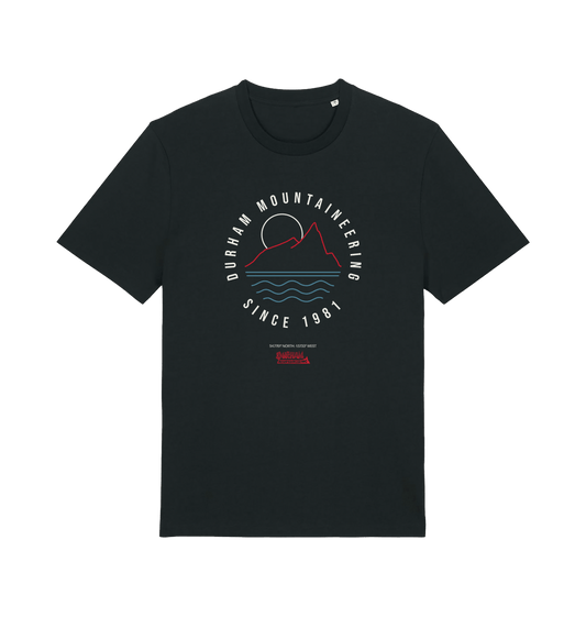 Black Printed T-shirt Front