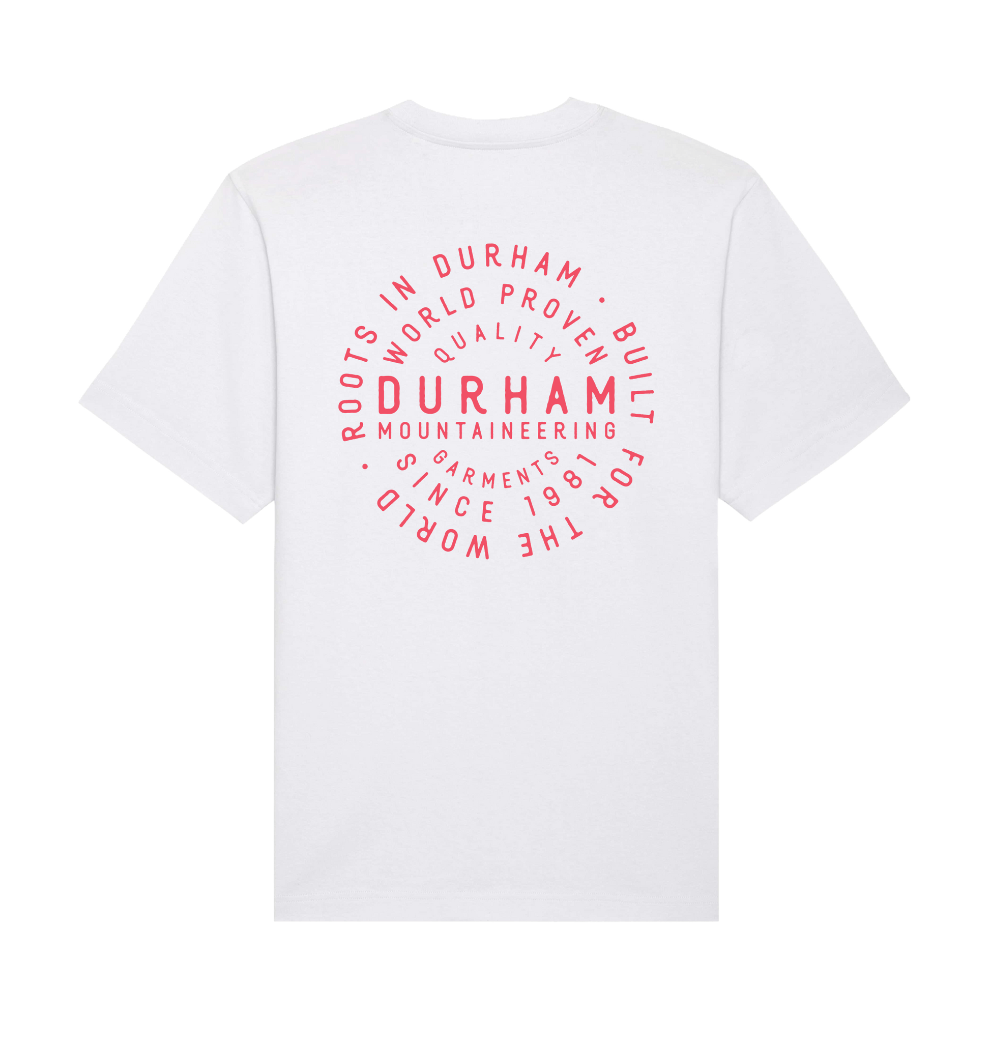 White Printed T-shirt Back