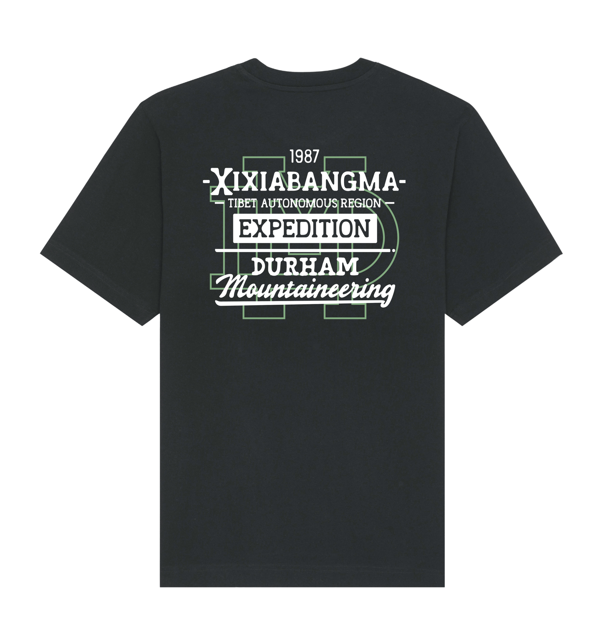 Black Printed T-shirt Back
