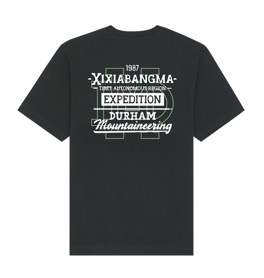 Black Printed T-shirt Back