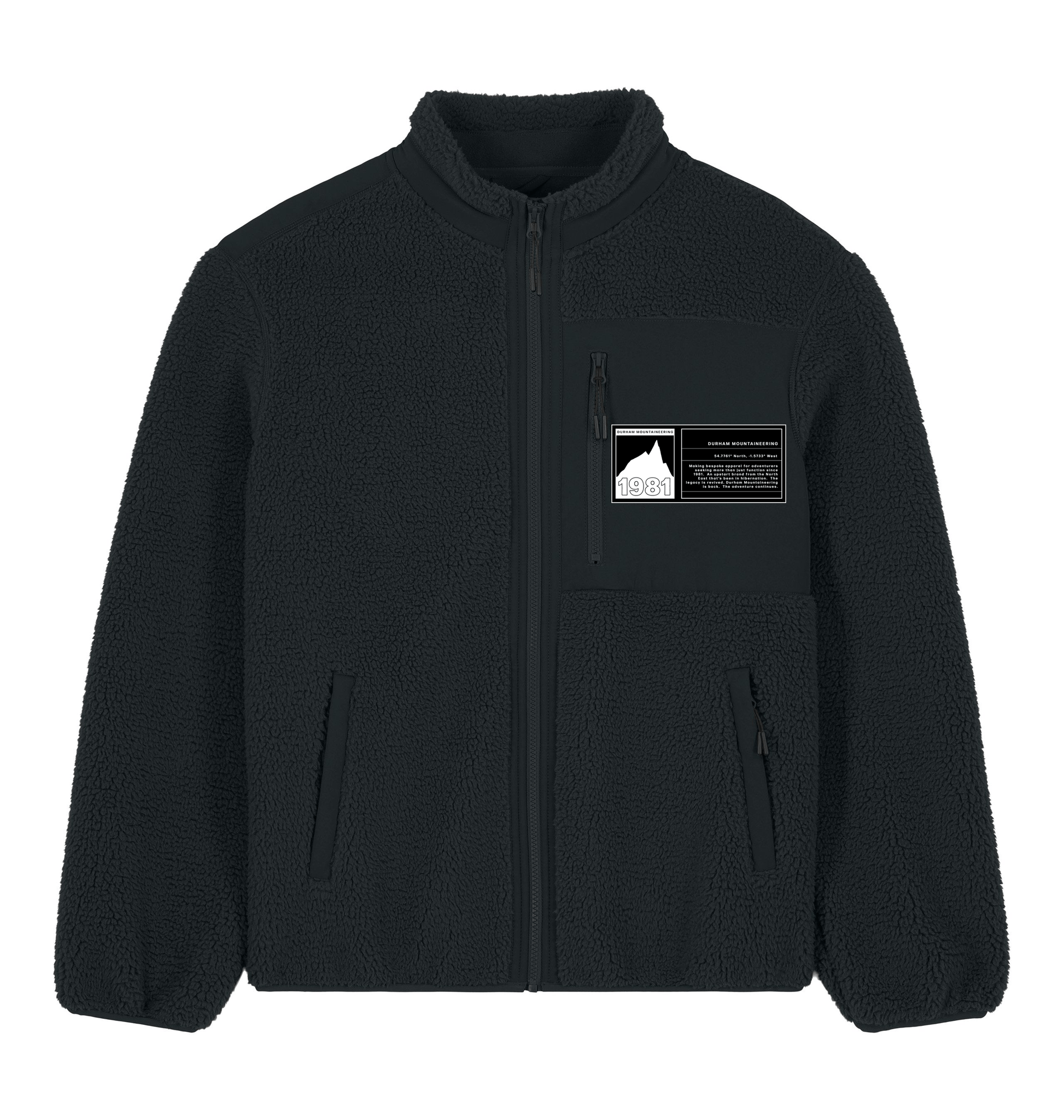 Black Jacket Front