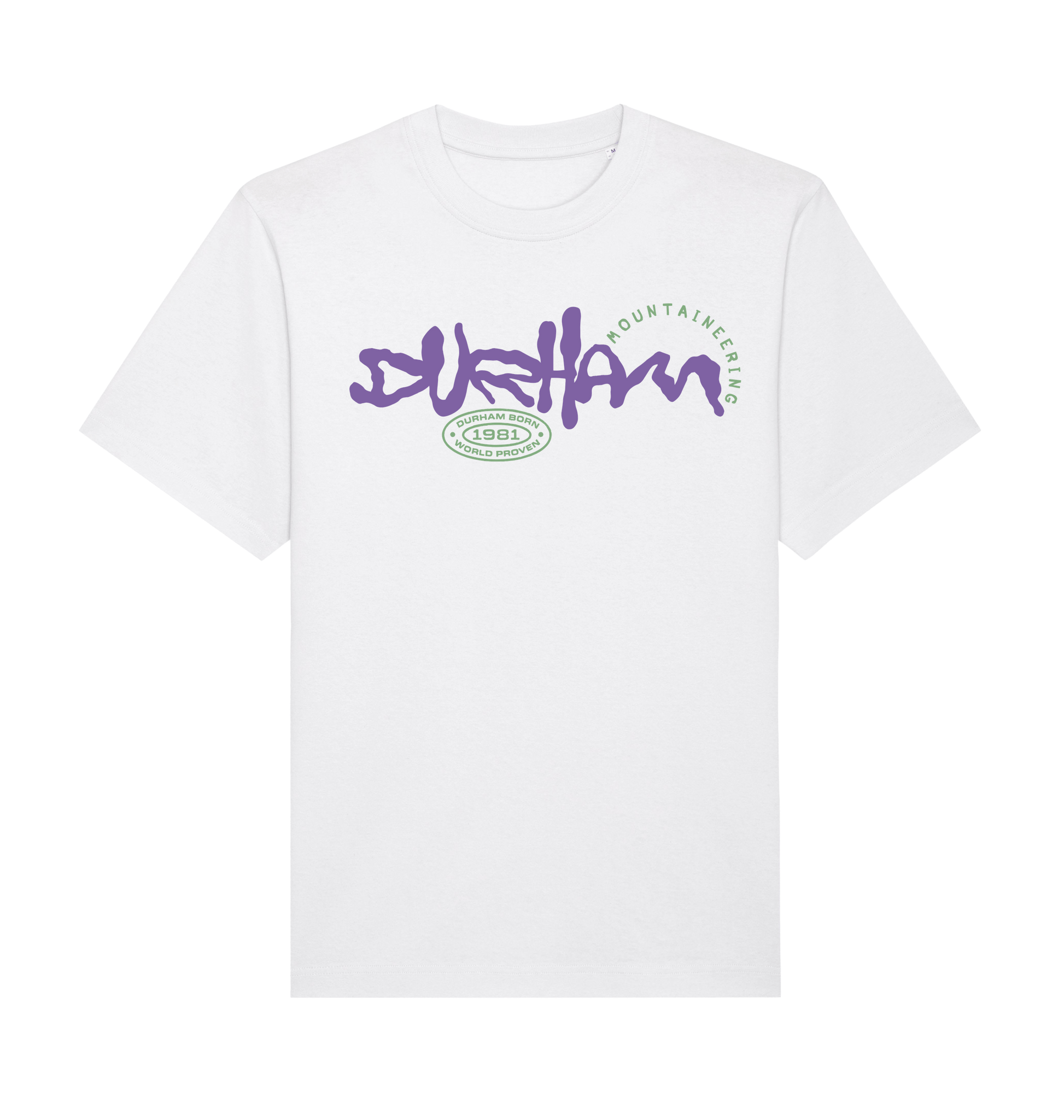 White Printed T-shirt Front
