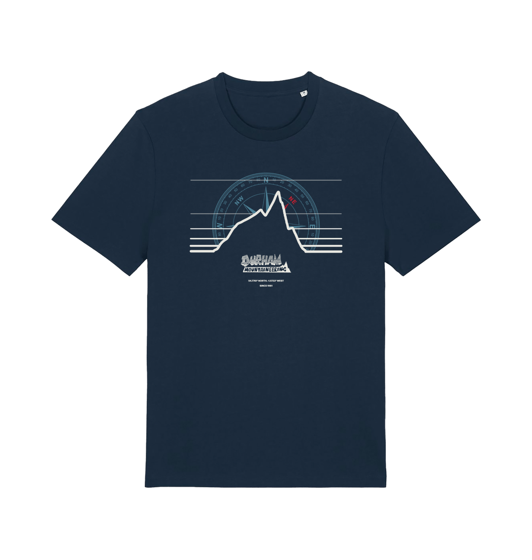 French Navy Printed T-shirt Front