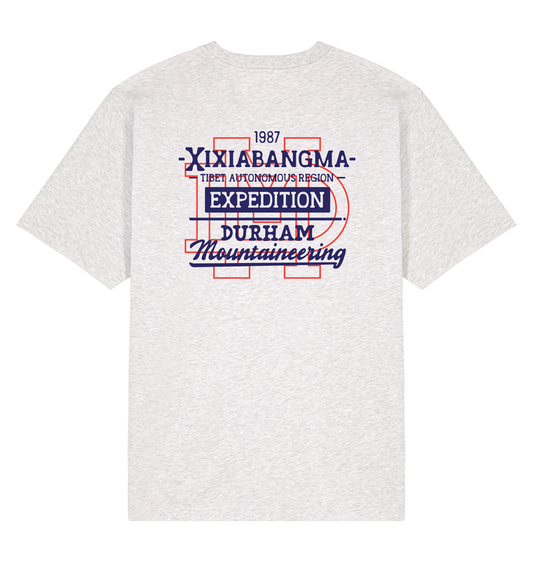 Cool Heather Grey Printed T-shirt Back
