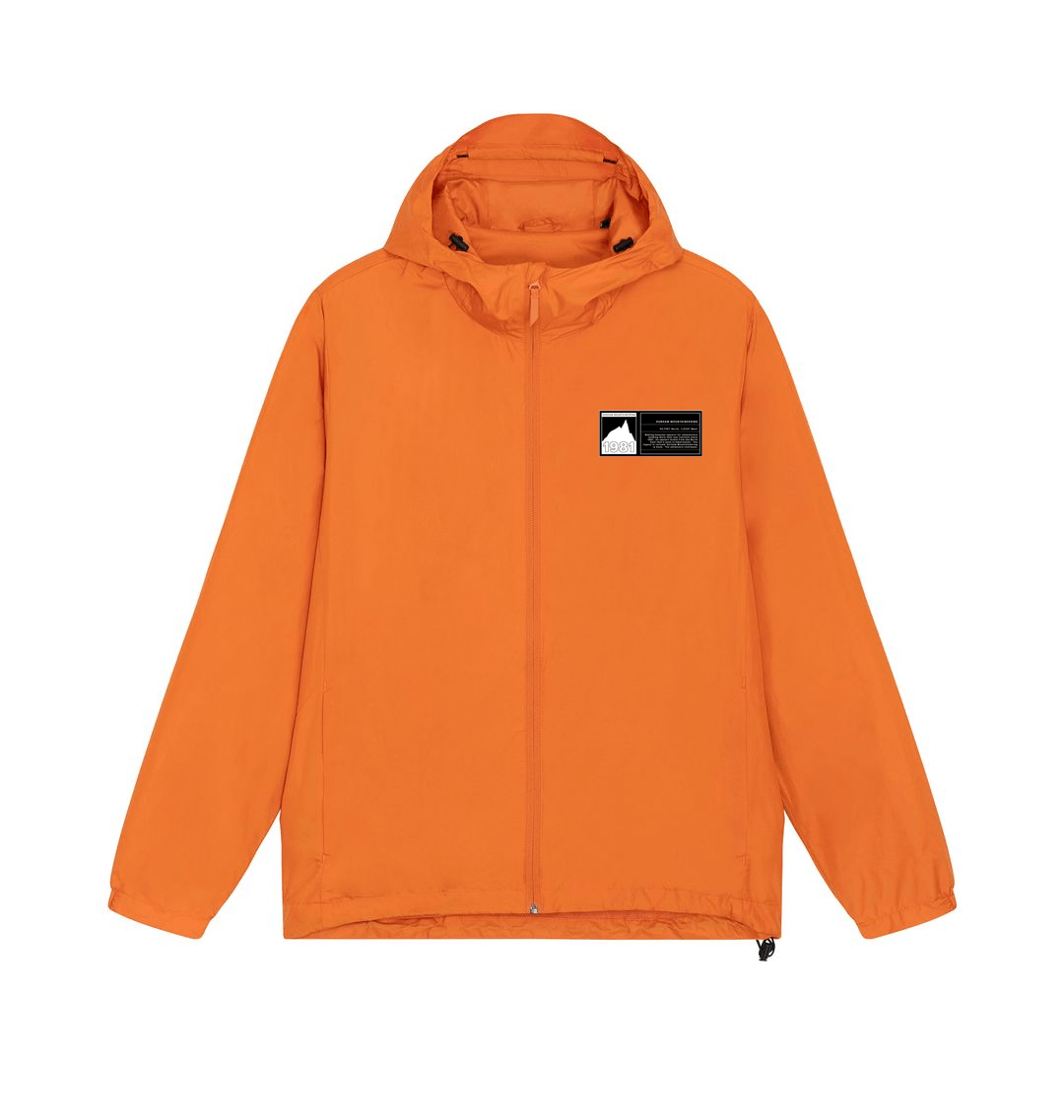Flame Orange Jacket Front