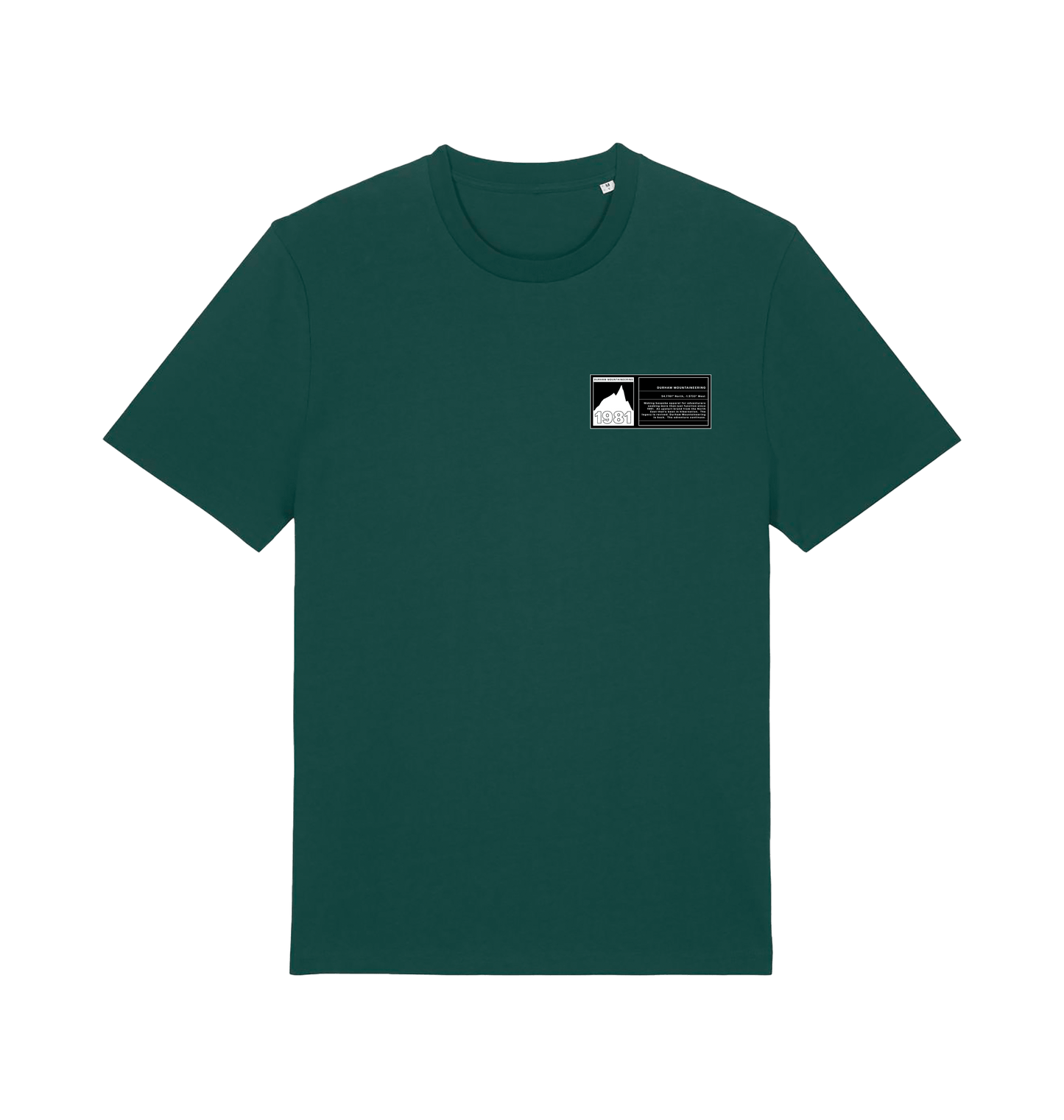Glazed Green Printed T-shirt Front