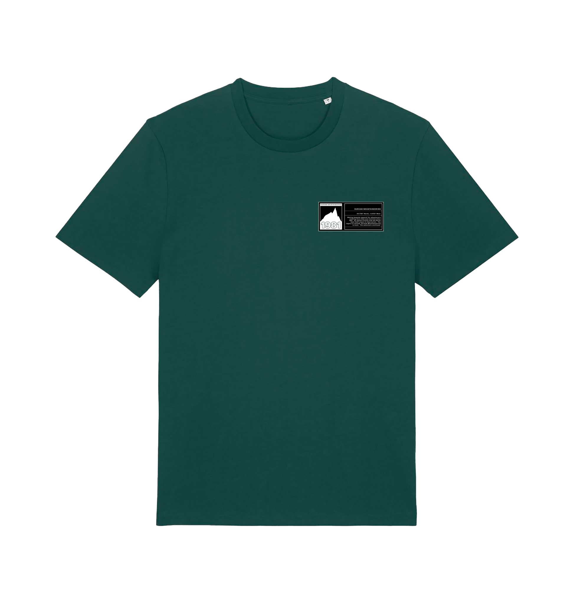 Glazed Green Printed T-shirt Front