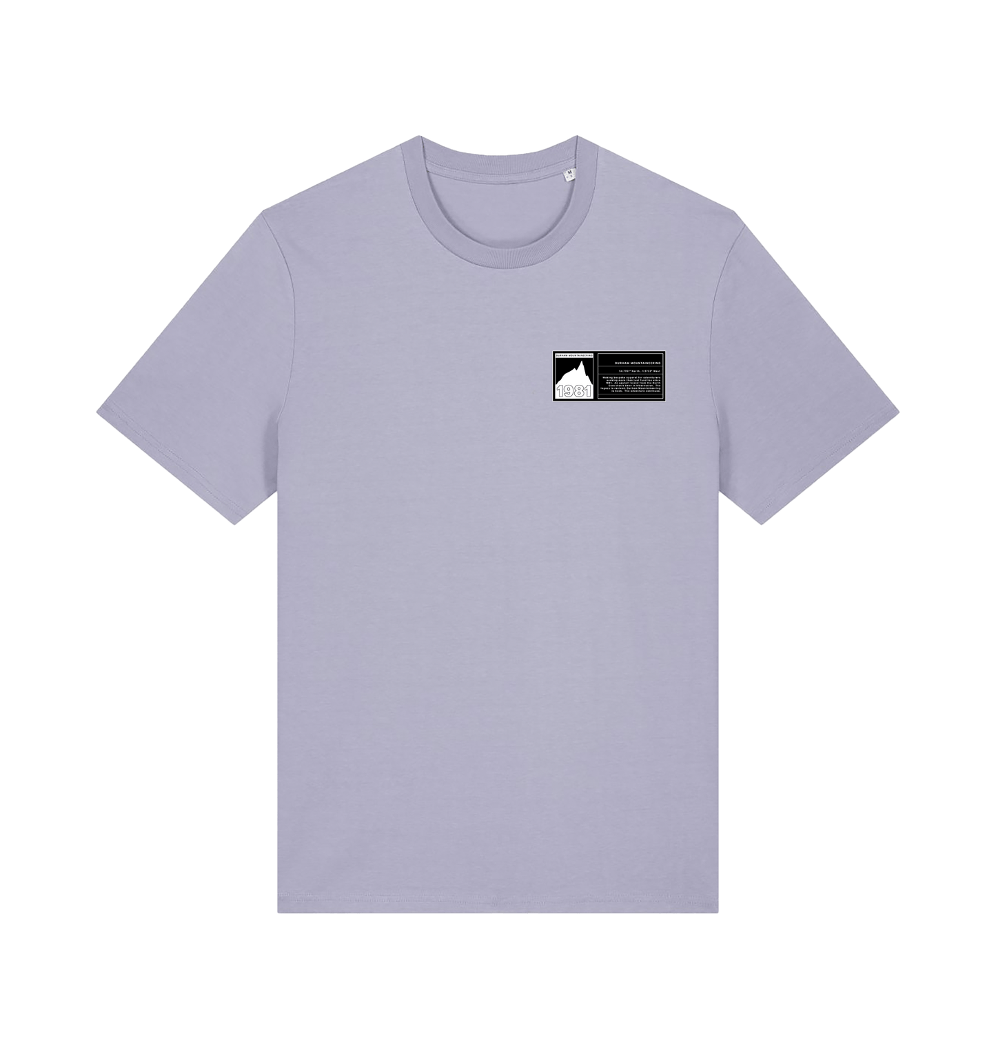 Lavender Printed T-shirt Front