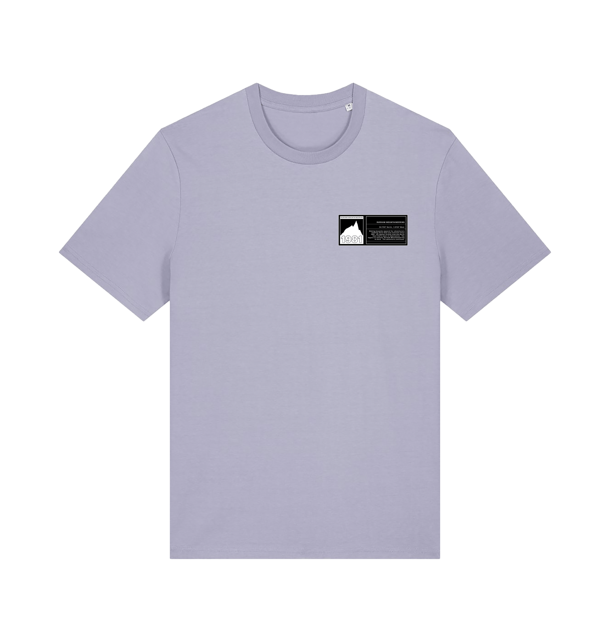 Lavender Printed T-shirt Front