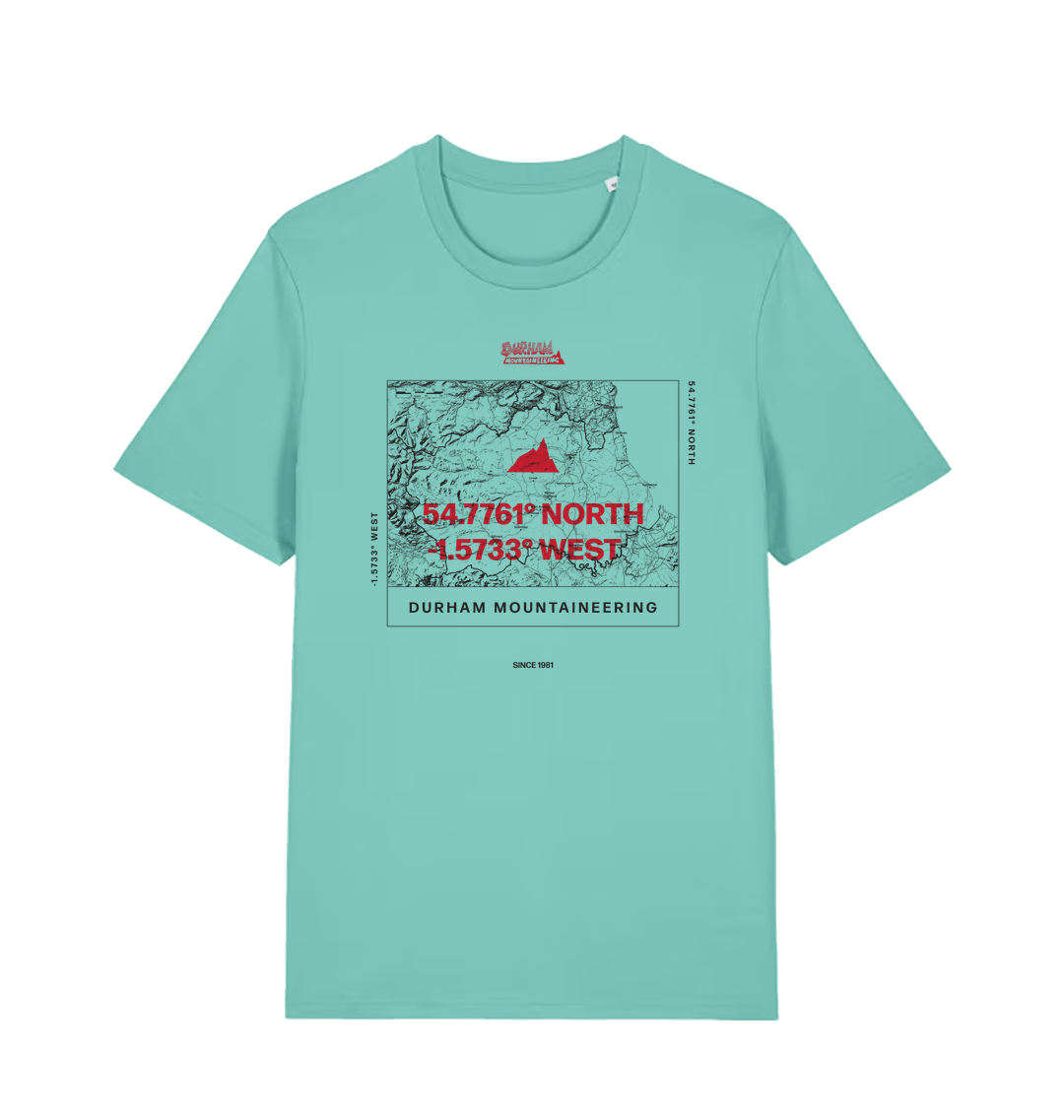 Pool Blue Printed T-shirt Front